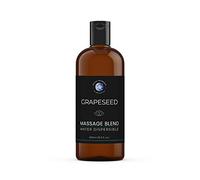 Mystic Moments | Grapeseed Water Dispersible Massage Oil | 1 Litre | Water-dispersible grapeseed massage oil that rinses away easily, leaving skin soft, smooth and refreshed.