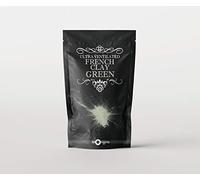Mystic Moments | Green Ultra Ventilated French Natural Clay 1Kg - Pure & Natural Vegan GMO Free