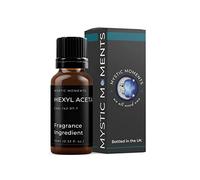 Mystic Moments | Hexyl Acetate | 10ml | Fruity Apple Green Aroma adds character for perfumery, candles, soaps and cosmetic blends.