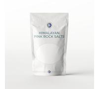 Mystic Moments Himalayan Pink Rock Salt 1Kg | Natural Bath Soak for Muscle, Perfect for Skin, Face & Body 100% Natural Vegan GMO Free