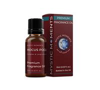 Mystic Moments | Hocus Pocus Fragrance Oil - 10ml - Perfect for Soaps, Candles, Bath Bombs, Oil Burners, Diffusers and Skin & Hair Care Items