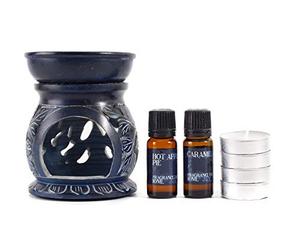Mystic Moments Hot Apple Pie & Caramel Oil Burner Gift Set