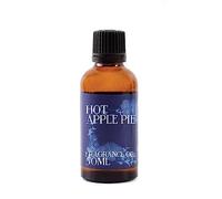 Mystic Moments | Hot Apple Pie Fragrance Oil - 50ml - Perfect for Soaps, Candles, Bath Bombs, Oil Burners, Diffusers and Skin & Hair Care Items