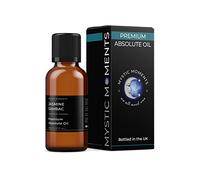Mystic Moments | Jasmine Sambac Absolute Oil 30ml (Jasminum Sambac) Pure & Natural Absolute Oil for Skincare, Perfumery & Aromatherapy