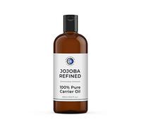 Mystic Moments | Jojoba Refined (Clear) Carrier Oil 1 Litre - Pure & Natural, Perfect For Hair, Face, Nails, Aromatherapy, Massage and Oil Dilution Vegan GMO Free