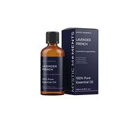 Mystic Moments | Lavender French Essential Oil 100ml - Pure & Natural Oil for Diffusers, Aromatherapy & Massage Blends Vegan GMO Free