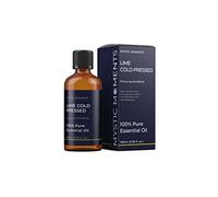 Mystic Moments | Lime Cold Pressed Essential Oil 100ml - Pure & Natural Oil for Diffusers, Aromatherapy & Massage Blends Vegan GMO Free