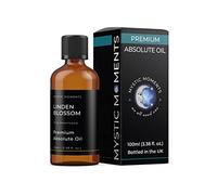 Mystic Moments | Linden Blossom Absolute Oil 100ml | Tilia Americana | Lime Blossom | Sweet Floral Green Aroma | Middle Note | Solvent Extracted | Ideal for Perfumery, Creams & Haircare