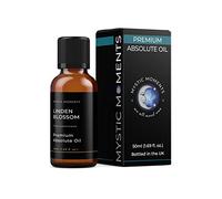 Mystic Moments | Linden Blossom Absolute Oil 50ml | Tilia Americana | Lime Blossom | Sweet Floral Green Aroma | Middle Note | Solvent Extracted | Ideal for Perfumery, Creams & Haircare