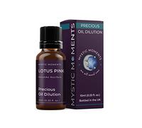 Mystic Moments | Lotus Pink Absolute Precious Oil Dilution 10ml 3% Jojoba Blend Perfect for Massage, Skincare, Beauty and Aromatherapy