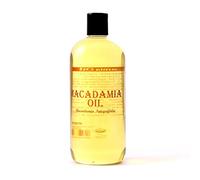 Mystic Moments | Macadamia Carrier Oil 500ml - Pure & Natural Oil Perfect for Hair, Face, Nails, Aromatherapy, Massage and Oil Dilution Vegan GMO Free