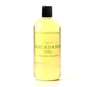 Mystic Moments | Macadamia Carrier Oil Organic 500ml | Cold Pressed from Macadamia Integrifolia | Antioxidants & Fatty Acids | Skin & Hair | Hand & Nail Care | 100% Pure & Natural | Vegan GMO Free