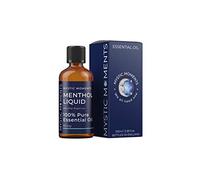 Mystic Moments | Menthol Liquid Essential Oil 100ml - Pure & Natural oil for Diffusers, Aromatherapy & Massage Blends Vegan GMO Free