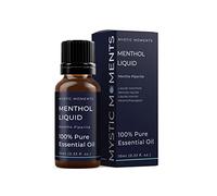 Mystic Moments | Menthol Liquid Essential Oil 10ml - Pure & Natural Oil for Diffusers, Aromatherapy & Massage Blends Vegan GMO Free