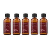 Mystic Moments | Mother Nature Fragrance Oil Gift Starter Pack 5x100ml | Seaspray, Gardenia, Watermelon, Freshly Cut Grass, Rainforest | Perfect as a Gift