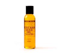 Mystic Moments| Mustard Seed Carrier Oil 125ml | Brassica juncea | Warming Nourishing Treatment for Skin & Hair | Natural Botanical Carrier for Massage, Aromatherapy & Hair Care