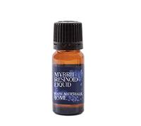 Mystic Moments | Myrrh Resinoid Liquid | Commiphora myrrha | Solvent Extracted in Benzyl Benzoate | Warm Spicy Balsamic Aroma | Aromatherapy & Perfumery | External Use Only | 10ml