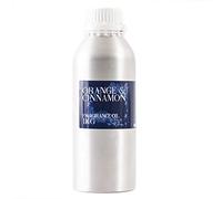 Mystic Moments | Orange & Cinnamon Fragrance Oil 1Kg - Perfect for Soaps, Candles, Bath Bombs, Oil Burners, Diffusers and Skin & Hair Care Items