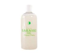 Mystic Moments | Organic Babassu Refined Carrier Oil 500ml - Pure & Natural Perfect For Hair, Face, Nails, Aromatherapy, Massage and Oil Dilution Vegan GMO Free