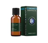 Mystic Moments | Organic Laurel Leaf (Bay Laurel) Essential Oil 30ml - Pure & Natural Oil for Diffusers, Aromatherapy & Massage Blends Vegan GMO Free