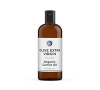 Mystic Moments | Organic Olive Oil Extra Virgin Carrier Oil 500ml - Pure & Natural Oil Perfect For Hair, Face, Nails, Aromatherapy, Massage and Oil Dilution Vegan GMO Free