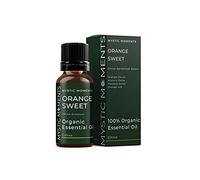 Mystic Moments | Organic Orange Sweet Essential Oil 10ml - Pure & Natural oil for Diffusers, Aromatherapy & Massage Blends Vegan GMO Free