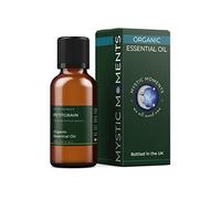 Mystic Moments | Organic Petitgrain Essential Oil (Citrus aurantium) 30ml | Fresh Green Citrus Aroma | Balancing Home Ambience | Aromatherapy & DIY Blends