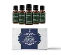 Mystic Moments | Organic Woodland Essential Oil Starter Pack | 5x10ml