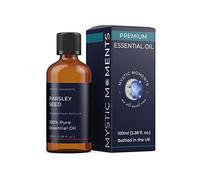 Mystic Moments | Parsley Seed Essential Oil 100ml - Pure & Natural Oil for Diffusers, Aromatherapy & Massage Blends Vegan GMO Free