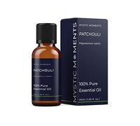 Mystic Moments | Patchouli Essential Oil (Pogostemon cablin) 50ml | Rich Earthy Woody Aroma for Grounding Aromatherapy & Long-Lasting Diffuser Blends | Vegan & Natural