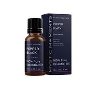 Mystic Moments | Pepper Black Essential Oil 10ml - Pure & Natural Oil for Diffusers, Aromatherapy & Massage Blends Vegan GMO Free