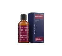 Mystic Moments | Peppermint Fragrance Oil - 100ml - Perfect for Soaps, Candles, Bath Bombs, Oil Burners, Diffusers and Skin & Hair Care Items