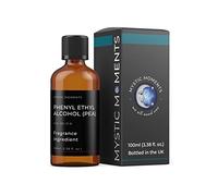 Mystic Moments | Phenyl Ethyl Alcohol PEA | 100ml | Fresh Rose Honey Aroma adds character for perfumery, candles, soaps and cosmetic blends.