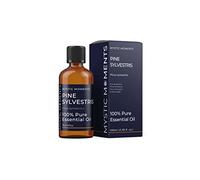 Mystic Moments | Pine Sylvestris Essential Oil 100ml - Pure & Natural Oil for Diffusers, Aromatherapy & Massage Blends Vegan GMO Free