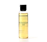 Mystic Moments | Polysorbate 20 Solubiliser | Cosmetic Grade Emulsifier & Fragrance Dispersant | Water Soluble | for Essential Oils and Toiletries | 125g