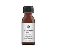 Mystic Moments | Pumpkin Seed Virgin Carrier Oil Organic | 250ml | Cold pressed Cucurbita pepo oil gives a rich, natural-feel skin and hair feel for massage and cosmetic blends.