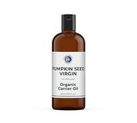 Mystic Moments | Pumpkin Seed Carrier Oil Virgin Organic 500ml | Cold Pressed | Cucurbita Pepo | Vitamins A-E & Omega 3 & 6 | Skin Hydration & Hair Growth | 100% Pure & Natural | Vegan GMO Free