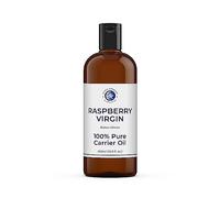 Mystic Moments | Raspberry Seed Virgin Carrier Oil 1 Litre - Pure & Natural Oil Perfect For Hair, Face, Nails, Aromatherapy, Massage and Oil Dilution Vegan GMO Free
