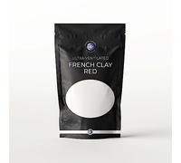 Mystic Moments | Red French Clay Ultra Ventilated | 500g | Ultra-fine French Red Clay for face masks, body treatments and cosmetic formulations.