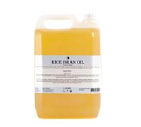 Mystic Moments | Rice Bran Carrier Oil 10 Litres - Pure & Natural Oil Perfect For Hair, Face, Nails, Aromatherapy, Massage and Oil Dilution Vegan GMO Free