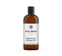 Mystic Moments | Rice Bran Carrier Oil 500ml - Pure & Natural Oil Perfect For Hair, Face, Nails, Aromatherapy, Massage and Oil Dilution Vegan GMO Free