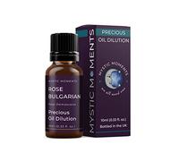 Mystic Moments | Rose Bulgarian Absolute Oil Dilution 10ml | 3% in Jojoba Oil | Rosa Damascena Essential Oil | Luxurious Aromatherapy Blend | Soothing & Emollient Skincare | for Massage & Beauty Use