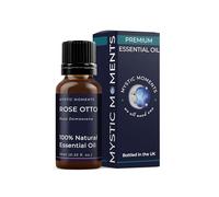 Mystic Moments | Rose Otto Essential Oil 10ml - Natural Oil for Diffusers, Aromatherapy & Massage Blends Vegan GMO Free