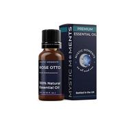 Mystic Moments | Rose Otto Essential Oil 5ml - Natural Oil for Diffusers, Aromatherapy & Massage Blends Vegan GMO Free