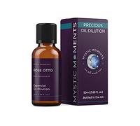 Mystic Moments | Rose Otto Precious Oil Dilution 50ml 3% Jojoba Blend Perfect for Massage, Skincare, Beauty and Aromatherapy