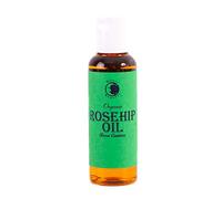 Mystic Moments | Rosehip Organic Carrier Oil 125ml | Cold Pressed Rosa Canina Seed Oil | Natural Skin Hydration & Rejuvenation | Ideal for Hair & Face | Unrefined | Chile Origin | Vegan GMO Free