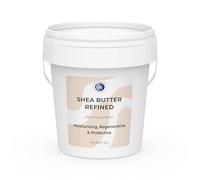 Mystic Moments | Shea Butter Refined Organic 1Kg | INCI: Butyrospermum Parkii Butter | 100% Pure Moisturiser for Skin & Hair | Gentle on Sensitive Skin | External Use Only