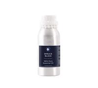 Mystic Moments | Spruce Black Essential Oil 500g - Pure & Natural Oil for Diffusers, Aromatherapy & Massage Blends Vegan GMO Free