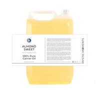 Mystic Moments | Sweet Almond Carrier Oil 10 Litres - Pure & Natural Oil Perfect For Hair, Face, Nails, Aromatherapy, Massage and Oil Dilution Vegan GMO Free
