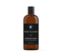 Mystic Moments | Sweet Almond Water Dispersible Massage Oil Blend 500ml for Spa & Massage Therapy